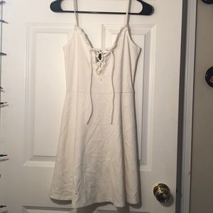 Lace up dress